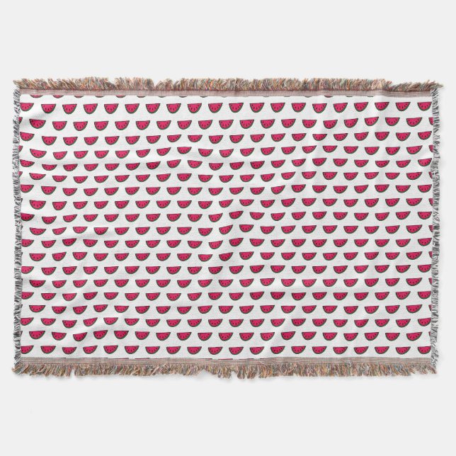 Watermelons Throw Blanket (Front)