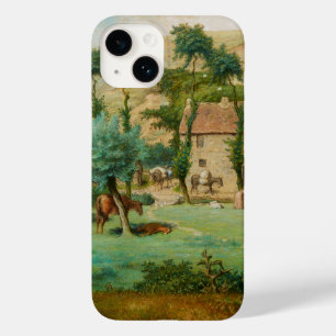 Watermill at the Foot of a Mountain Case-Mate iPhone 14 Case
