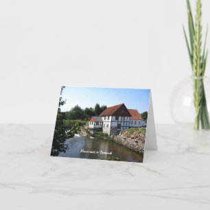 Watermill in Denmark Notecard