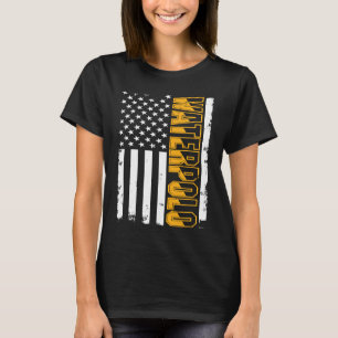 Waterpolo Patriot US Flag 4th of July Waterpolo Pl T-Shirt