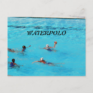 WATERPOLO POSTCARD