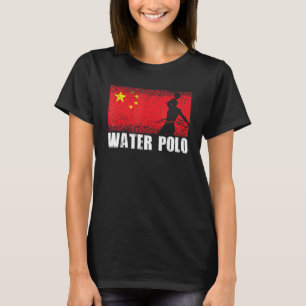 Waterpolo Sport China Flag Chinese Water Polo Play