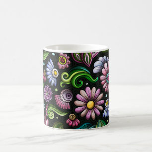 Waterproof Flowers: A Mug in Full Bloom