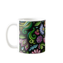 Waterproof Flowers: A Mug in Full Bloom