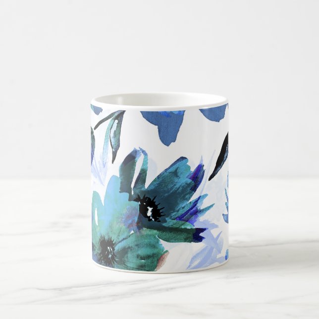 Waterproof Flowers: Floral Aesthetics for Every Mu Coffee Mug (Center)