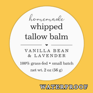 Waterproof Whipped Tallow Balm Butter Cream