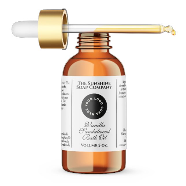 Waterproof white cosmetics dropper bottle label  (Creator Uploaded)