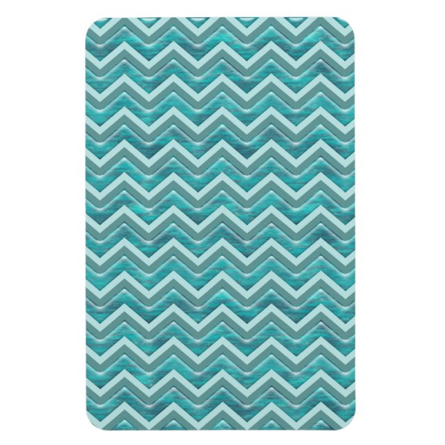 Waters Glitter Chevron Pattern Magnet (Vertical)
