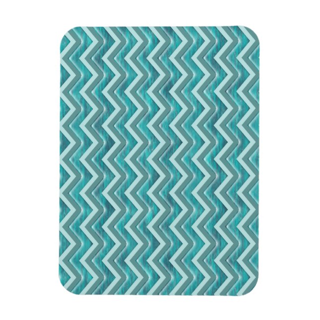Waters Glitter Chevron Pattern Magnet (Vertical)