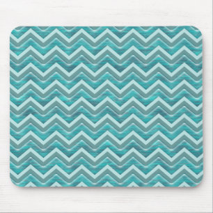 Waters Glitter Chevron Pattern Mouse Pad