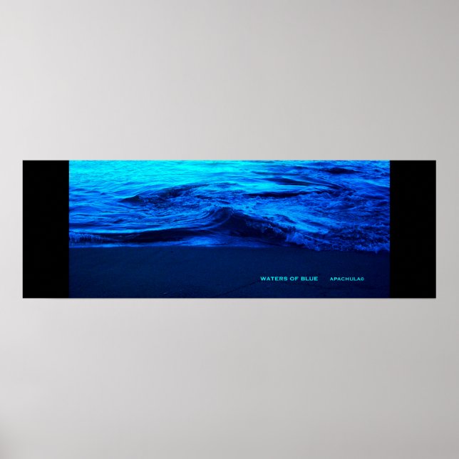 Waters Of Blue Poster (Front)