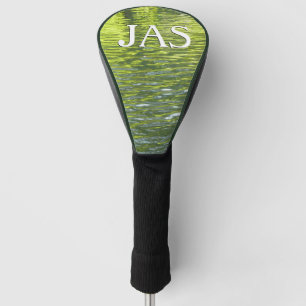 Waters of Oak Creek Yellow and Green Nature Photo Golf Head Cover