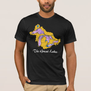 Watershead, The Great Lakes T-Shirt