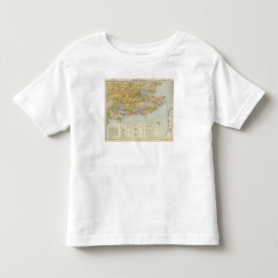 Watershed map England, Wales 6 Toddler T-Shirt