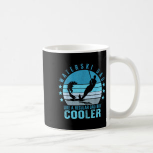 Waterski Dad Fathers Day Ski Lover Dad Water Skiin Coffee Mug
