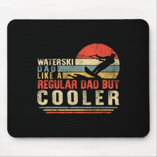 Waterski Dad Fathers Day Ski Lover Dad Water Skiin Mouse Pad