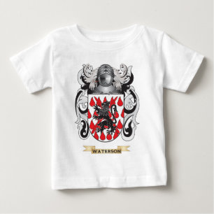 Waterson Family Crest (Coat of Arms) Baby T-Shirt