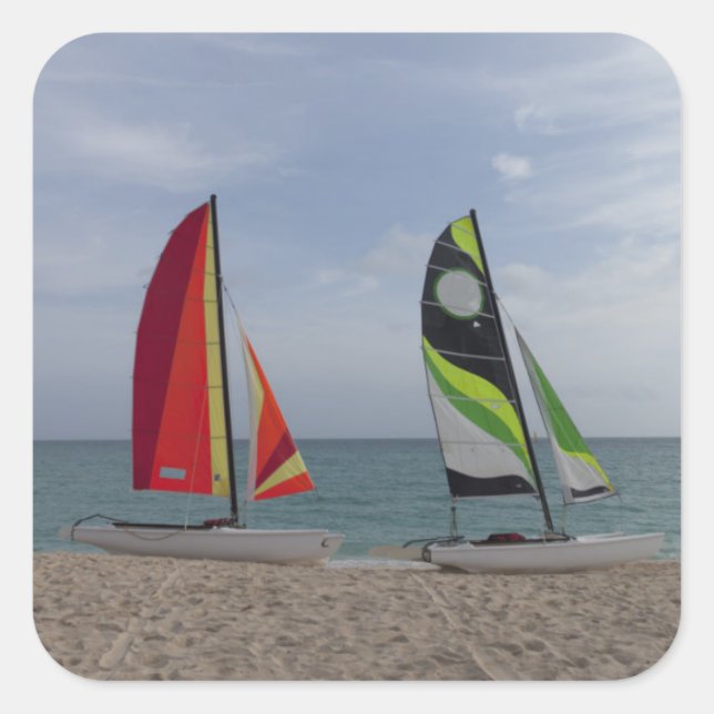 Watersports | Cayo Santa Maria, Cuba Square Sticker (Front)