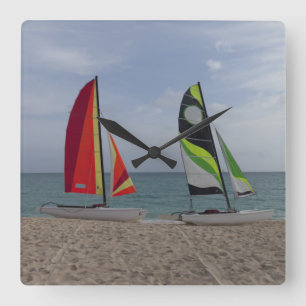 Watersports Cayo Santa Maria, Cuba Square Wall Clock