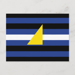 Watersports Pride Flag Postcard