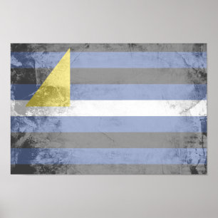 WATERSPORTS PRIDE FLAG POSTER