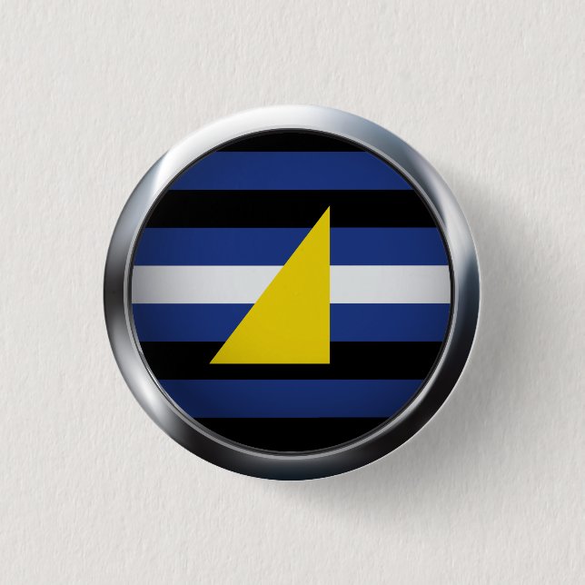 WATERSPORTS PRIDE MEDALLION 3 CM ROUND BADGE (Front)