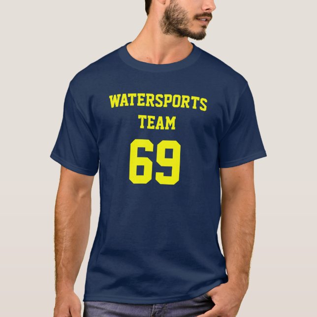 Watersports Team 69 T-Shirt (Front)