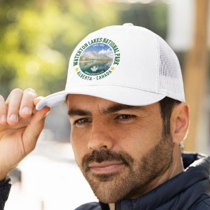 Waterton Lakes National Park Alberta Canada Trucker Hat