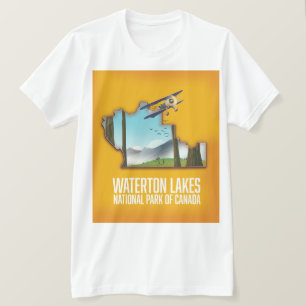 Waterton Lakes National Park of Canada Art Print T-Shirt