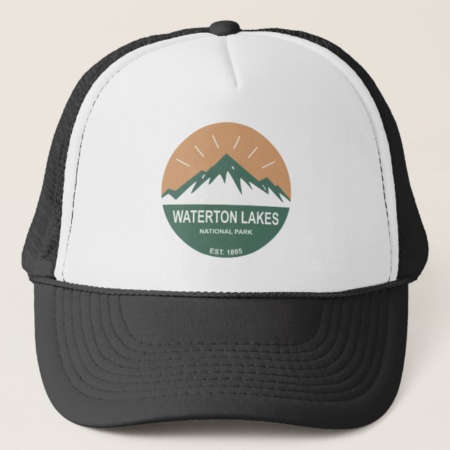 Waterton Lakes National Park Trucker Hat (Front)