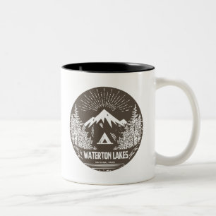Waterton Lakes National Park Two-Tone Coffee Mug
