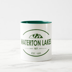 Waterton Lakes National Park Two-Tone Coffee Mug