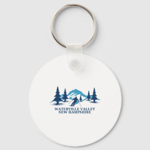 Waterville Valley New Hampshire Ski Resort Skiing  Key Ring