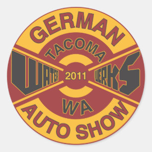 WaterWerks 2011 Classic Round Sticker