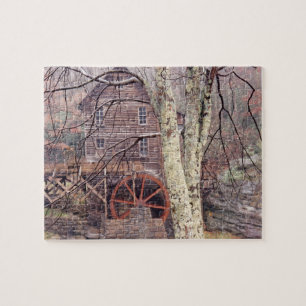 Waterwheel Jigsaw Puzzle