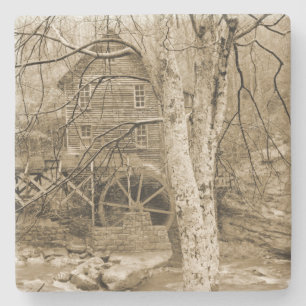 Waterwheel Stone Coaster
