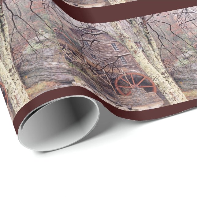 Waterwheel Wrapping Paper (Roll Corner)