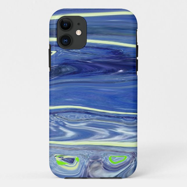 Watery Abstract Case-Mate iPhone Case (Back)