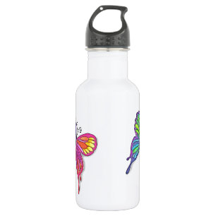 Watery Butterfly 532 Ml Water Bottle