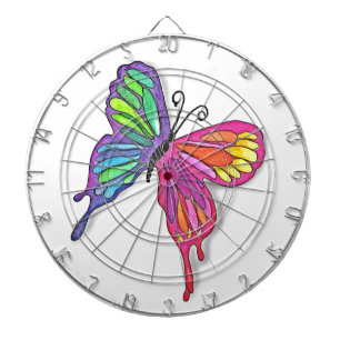 Watery Butterfly Dartboard
