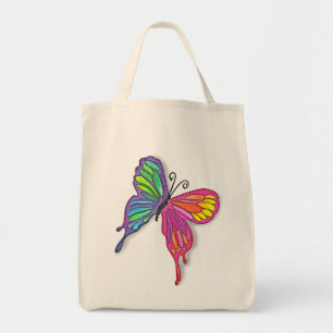 Watery  Butterfly Tote Bag