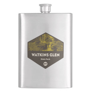 Watkins Glen State Park New York Hip Flask