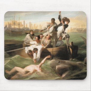 Watson and the Shark, by John Singleton Copley Mouse Pad
