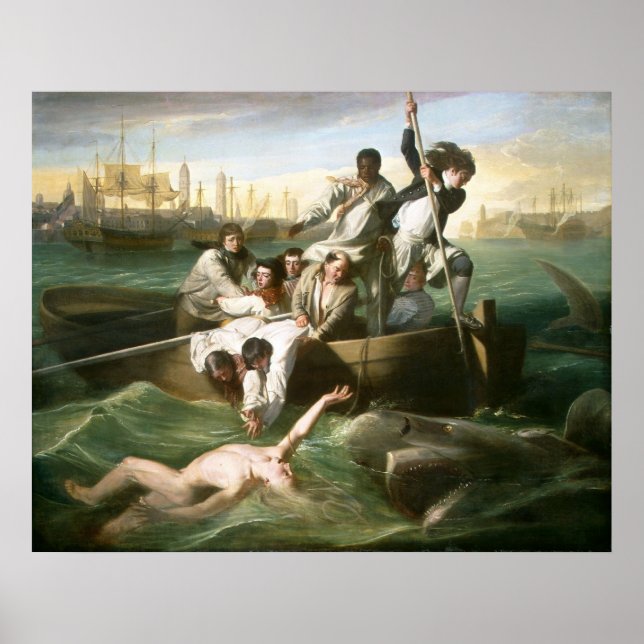 Watson and the Shark Poster (Front)