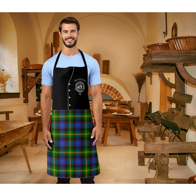 Watson Clan Badge & Tartan Kilt Apron (Creator Uploaded)