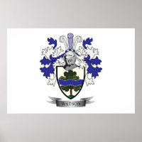 Watson Family Crest Coat of Arms