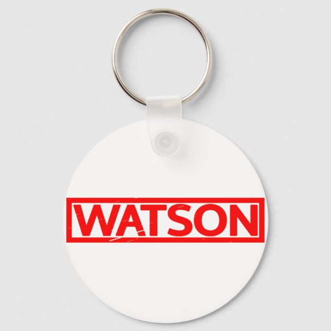Watson Stamp Key Ring (Front)