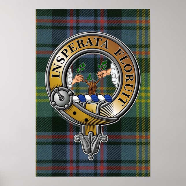 Watson Tartan & Badge Poster (Front)