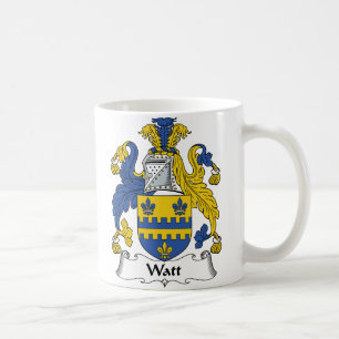 Watt Family Crest Coffee Mug