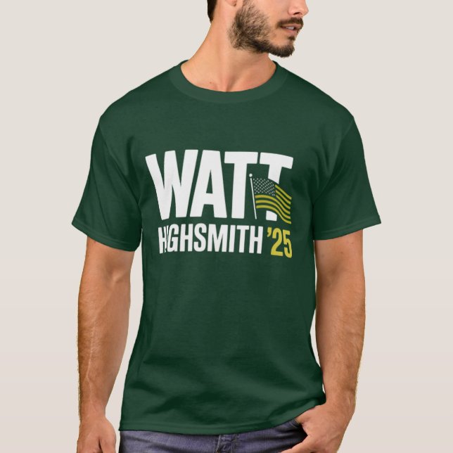 Watt Highsmith '25 T-Shirt (Front)
